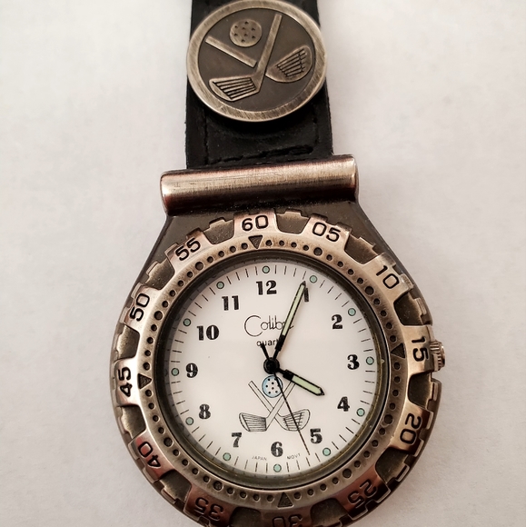 Colibri Golf Pocket Watch Vintage Quartz - Picture 9 of 9